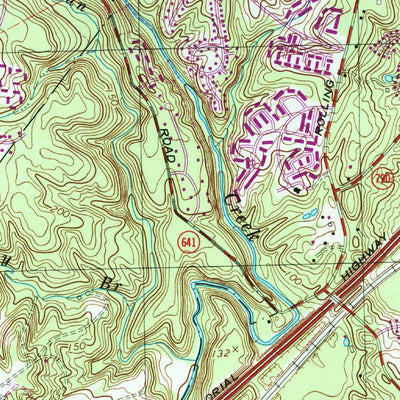 United States Geological Survey Fort Belvoir, VA-MD (1965, 24000-Scale) digital map