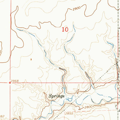 United States Geological Survey Fort Benton NW, MT (1964, 24000-Scale) digital map
