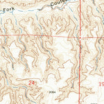 United States Geological Survey Fort Benton NW, MT (1964, 24000-Scale) digital map