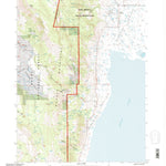 United States Geological Survey Fort Bidwell, CA (1993, 24000-Scale) digital map