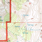 United States Geological Survey Fort Bidwell, CA (1993, 24000-Scale) digital map