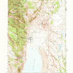 United States Geological Survey Fort Bidwell, CA-OR (1962, 62500-Scale) digital map