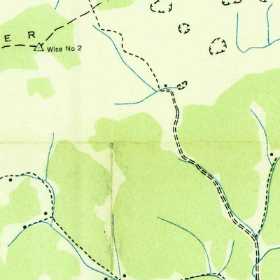 United States Geological Survey Fort Blackmore, VA (1935, 24000-Scale) digital map