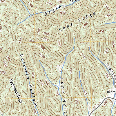 United States Geological Survey Fort Blackmore, VA (2022, 24000-Scale) digital map
