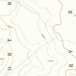 United States Geological Survey Fort Bliss NE, TX (1955, 24000-Scale) digital map