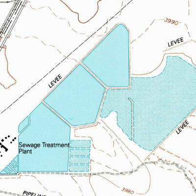 United States Geological Survey Fort Bliss NE, TX (1995, 24000-Scale) digital map