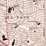 United States Geological Survey Fort Bliss SE, TX (1994, 24000-Scale) digital map
