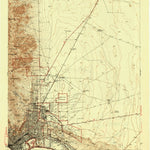 United States Geological Survey Fort Bliss, TX (1945, 62500-Scale) digital map