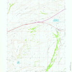 United States Geological Survey Fort Bridger, WY (1964, 24000-Scale) digital map
