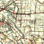 United States Geological Survey Fort Brown, TX (1955, 62500-Scale) digital map