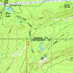 United States Geological Survey Fort Butte, OR (1961, 62500-Scale) digital map