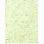 United States Geological Survey Fort Butte, OR (1988, 24000-Scale) digital map