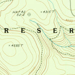 United States Geological Survey Fort Butte, OR (1988, 24000-Scale) digital map