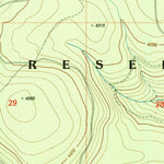 United States Geological Survey Fort Butte, OR (1996, 24000-Scale) digital map
