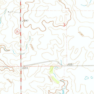 United States Geological Survey Fort Clark SE, ND (1972, 24000-Scale) digital map