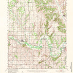 United States Geological Survey Fort Cobb, OK (1951, 62500-Scale) digital map