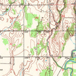 United States Geological Survey Fort Cobb, OK (1951, 62500-Scale) digital map