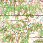 United States Geological Survey Fort Cobb, OK (1951, 62500-Scale) digital map
