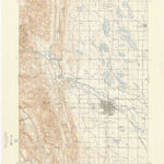 United States Geological Survey Fort Collins, CO (1908, 62500-Scale) digital map