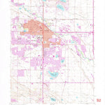 United States Geological Survey Fort Collins, CO (1960, 24000-Scale) digital map