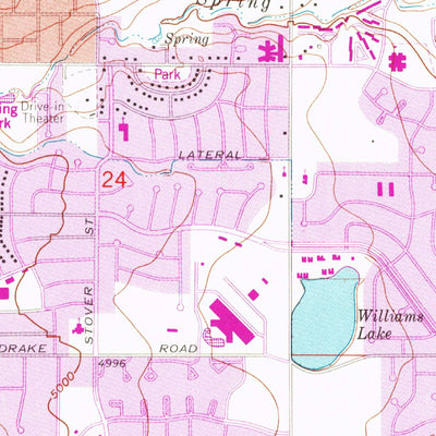 United States Geological Survey Fort Collins, CO (1960, 24000-Scale) digital map