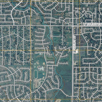 United States Geological Survey Fort Collins, CO (2010, 24000-Scale) digital map