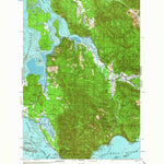 United States Geological Survey Fort Columbia, WA-OR (1938, 62500-Scale) digital map