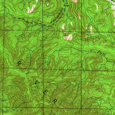 United States Geological Survey Fort Columbia, WA-OR (1938, 62500-Scale) digital map
