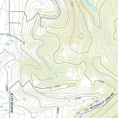 United States Geological Survey Fort Connah, MT (2020, 24000-Scale) digital map