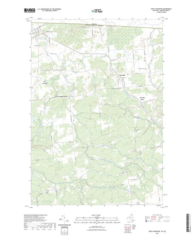 United States Geological Survey Fort Covington, NY (2023, 24000-Scale) digital map
