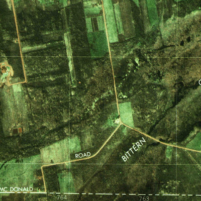 United States Geological Survey Fort Covington Port Of Entry, NY (1977, 25000-Scale) digital map