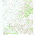 United States Geological Survey Fort Davis SE, TX (1972, 24000-Scale) digital map