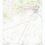 United States Geological Survey Fort Davis, TX (1972, 24000-Scale) digital map
