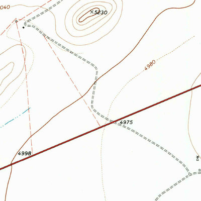 United States Geological Survey Fort Davis, TX (1972, 24000-Scale) digital map