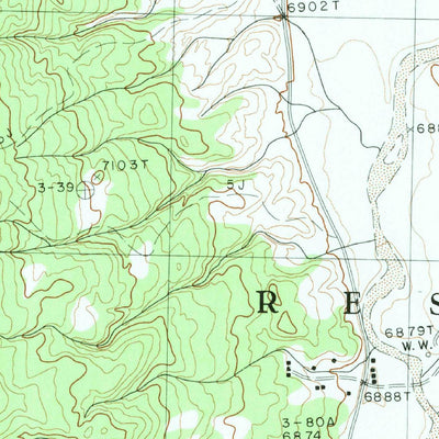United States Geological Survey Fort Defiance, AZ-NM (1982, 24000-Scale) digital map