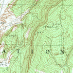 United States Geological Survey Fort Defiance, AZ-NM (1982, 24000-Scale) digital map