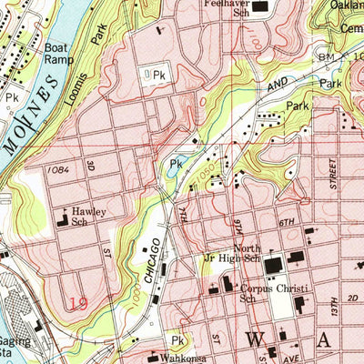 United States Geological Survey Fort Dodge North, IA (1979, 24000-Scale) digital map