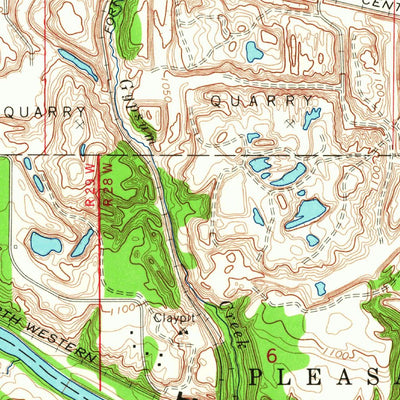 United States Geological Survey Fort Dodge South, IA (1965, 24000-Scale) digital map
