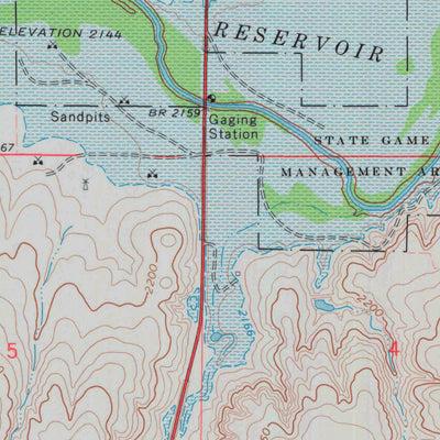 United States Geological Survey Fort Downer, KS (1974, 24000-Scale) digital map