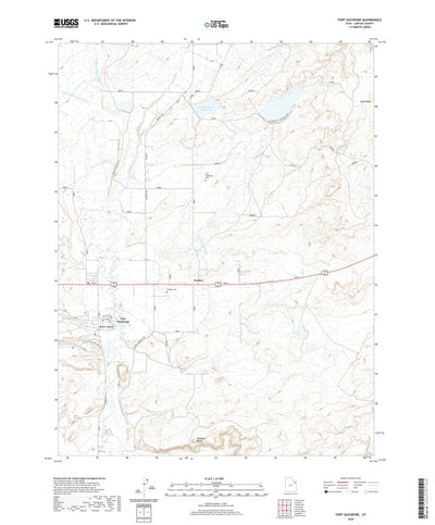 United States Geological Survey Fort Duchesne, UT (2020, 24000-Scale) digital map