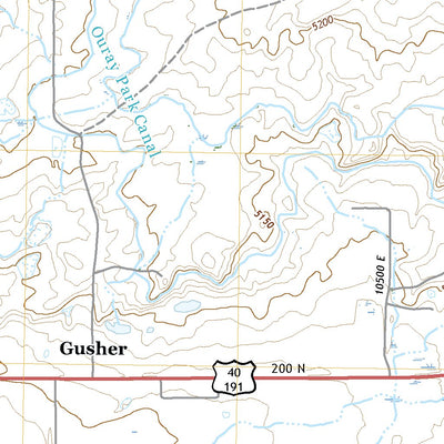 United States Geological Survey Fort Duchesne, UT (2020, 24000-Scale) digital map