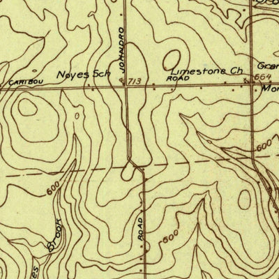 United States Geological Survey Fort Fairfield, ME (1930, 48000-Scale) digital map