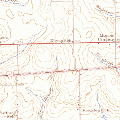 United States Geological Survey Fort Fairfield, ME (1933, 62500-Scale) digital map