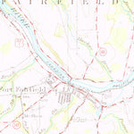 United States Geological Survey Fort Fairfield, ME (1951, 62500-Scale) digital map