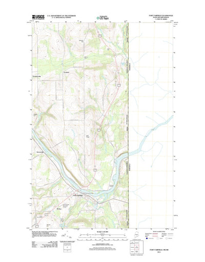 United States Geological Survey Fort Fairfield, ME (2011, 24000-Scale) digital map