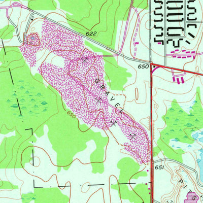 United States Geological Survey Fort Fairfield NW, ME (1953, 24000-Scale) digital map