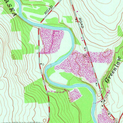 United States Geological Survey Fort Fairfield NW, ME (1953, 24000-Scale) digital map