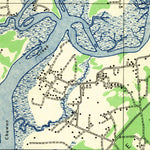 United States Geological Survey Fort Fremont, SC (1944, 62500-Scale) digital map