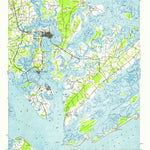 United States Geological Survey Fort Fremont, SC (1959, 62500-Scale) digital map