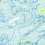 United States Geological Survey Fort Fremont, SC (1959, 62500-Scale) digital map